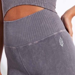 Free People Set - Good Karma Bike Shorts + Crop Top